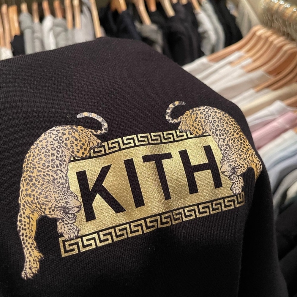 Versace x Kith Jaguar Black XXL T Shirt